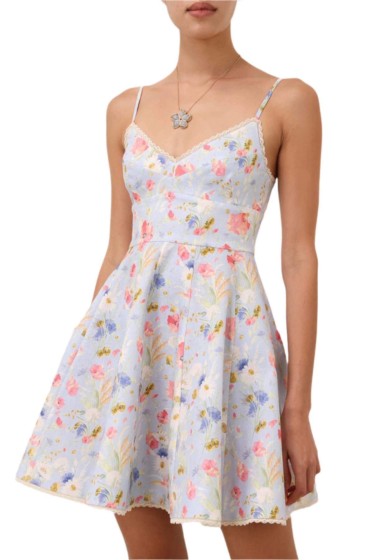 Beatrice - Wiesen Mini Kleid