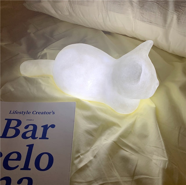 GlowPaws - Illuminierter Katzennachtlicht