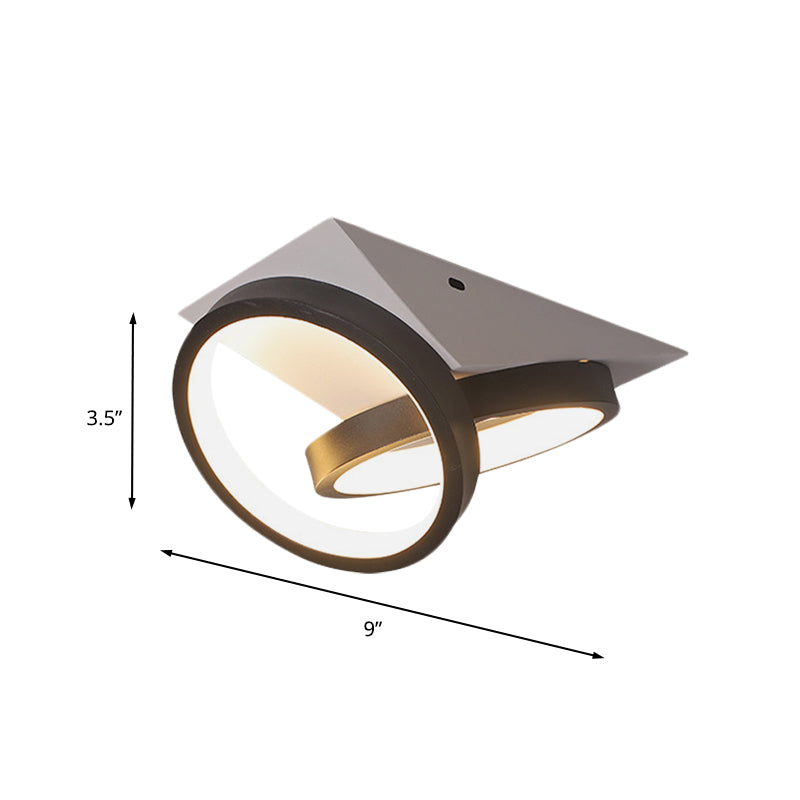 CircaGlow – Schlanke Sort Ringloftslampe