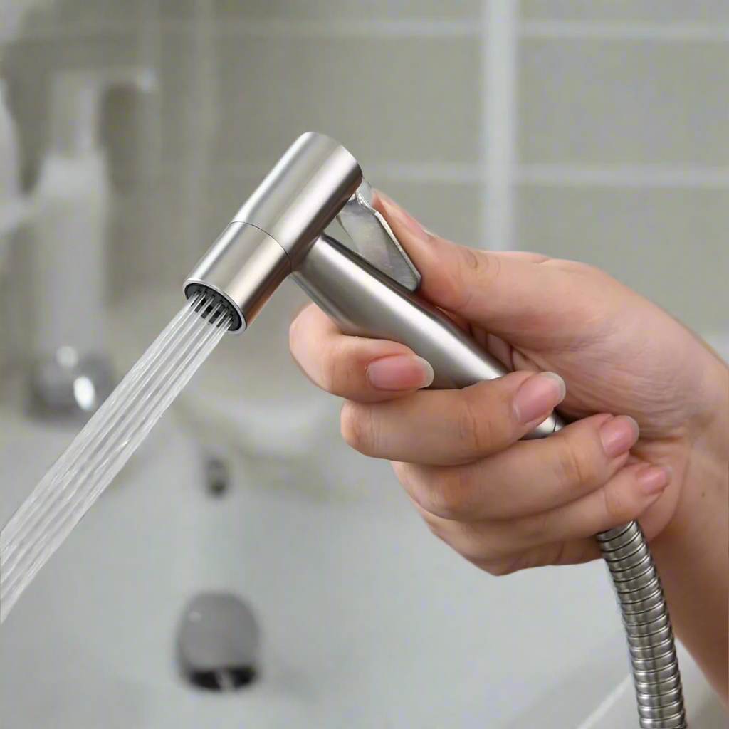 PureFlow Handbidet Wasserhahn – Einstellbare Tiefenreinigung & Hygienelösung