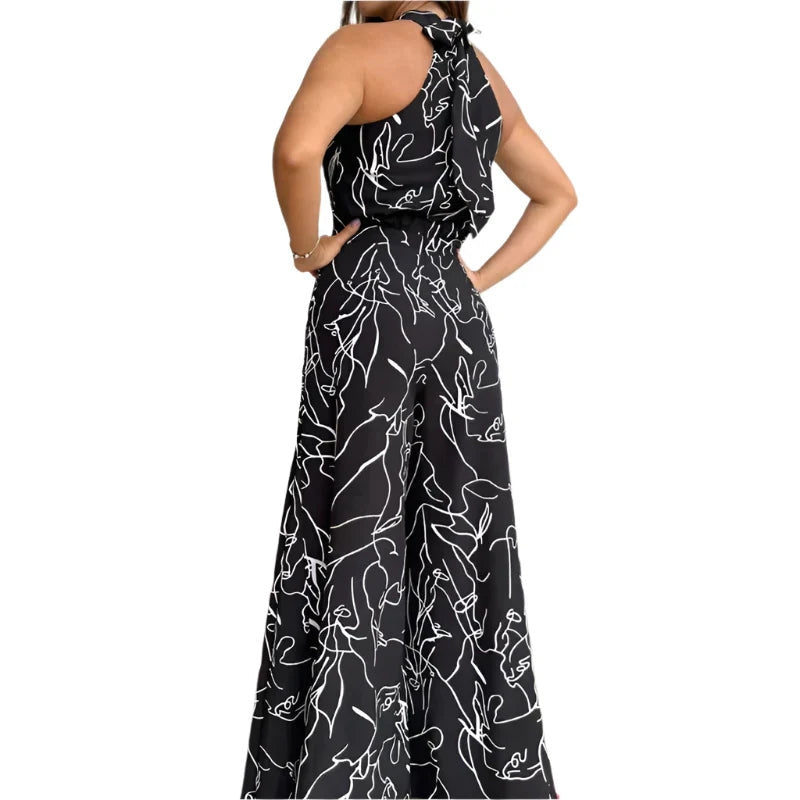 Grete - Elegante Halfter-Buksedragt