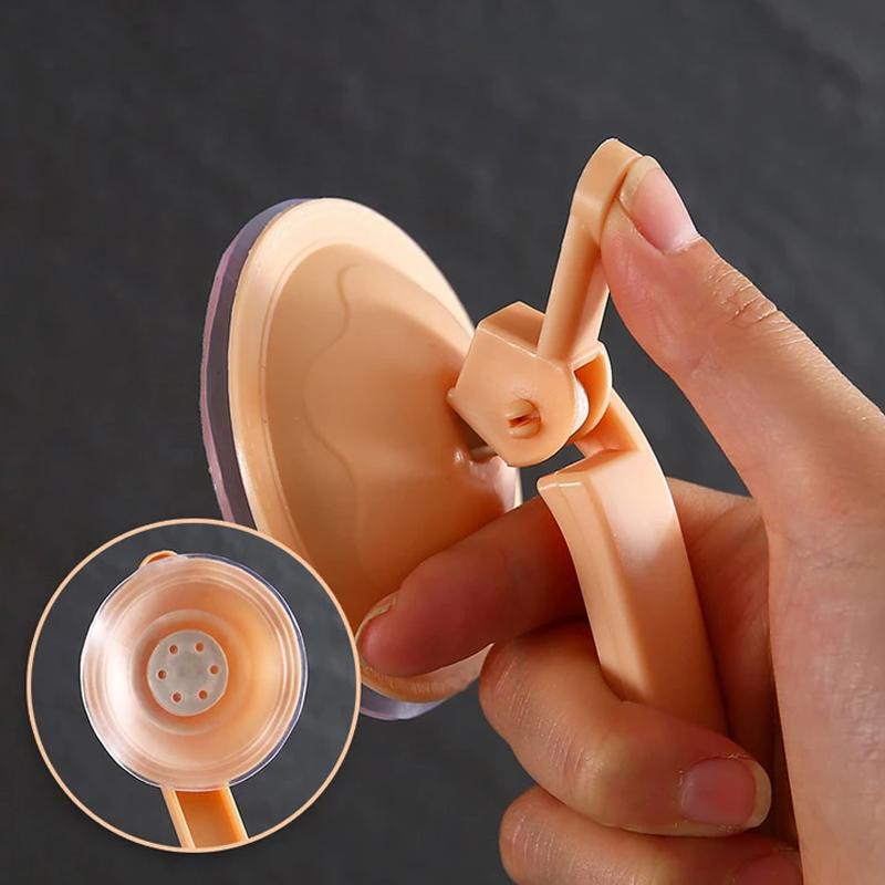 SuctionHook Pro - Verstellbare wandmontierte Saugnapfhaken mit starkem Halt