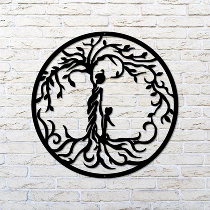 Thalora - Das Baum des Lebens in Metall Wanddekoration