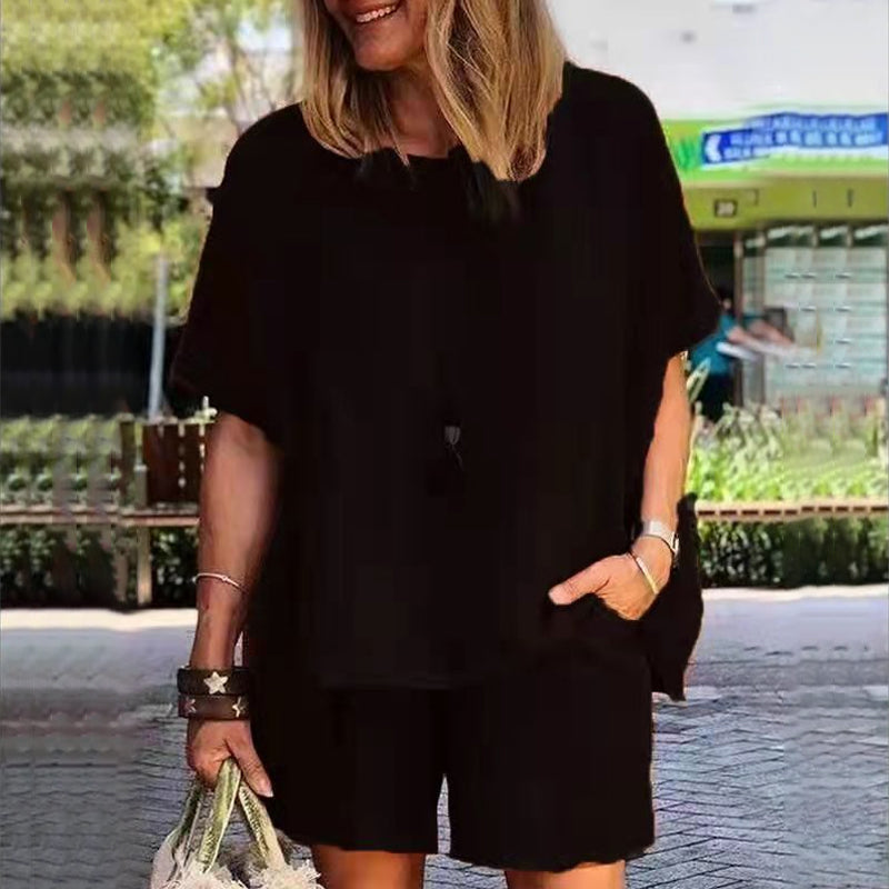 Lianna - Afslappet T-shirt og shorts