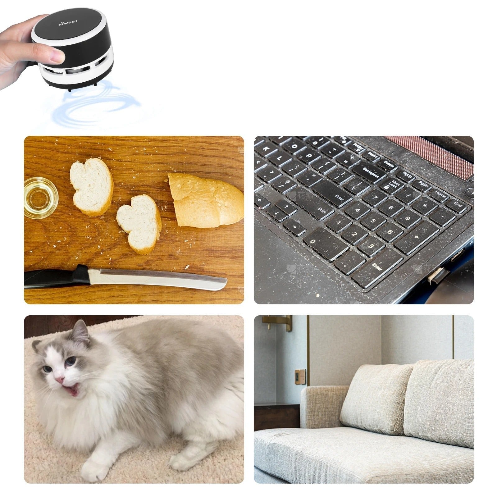 SwiftSweep – Aspiradora compacta para una limpieza sin esfuerzo in situ