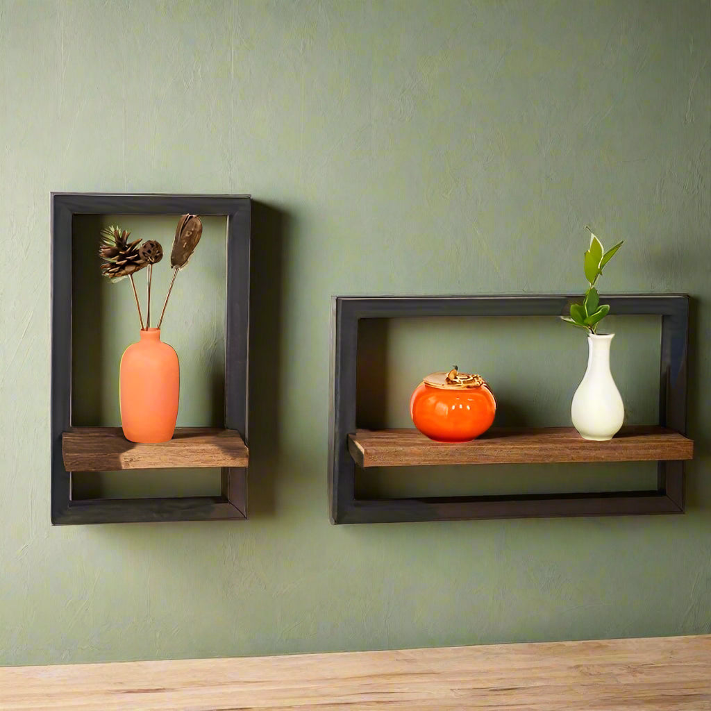 UrbanEdge- Industrielle schwebende Wandregale