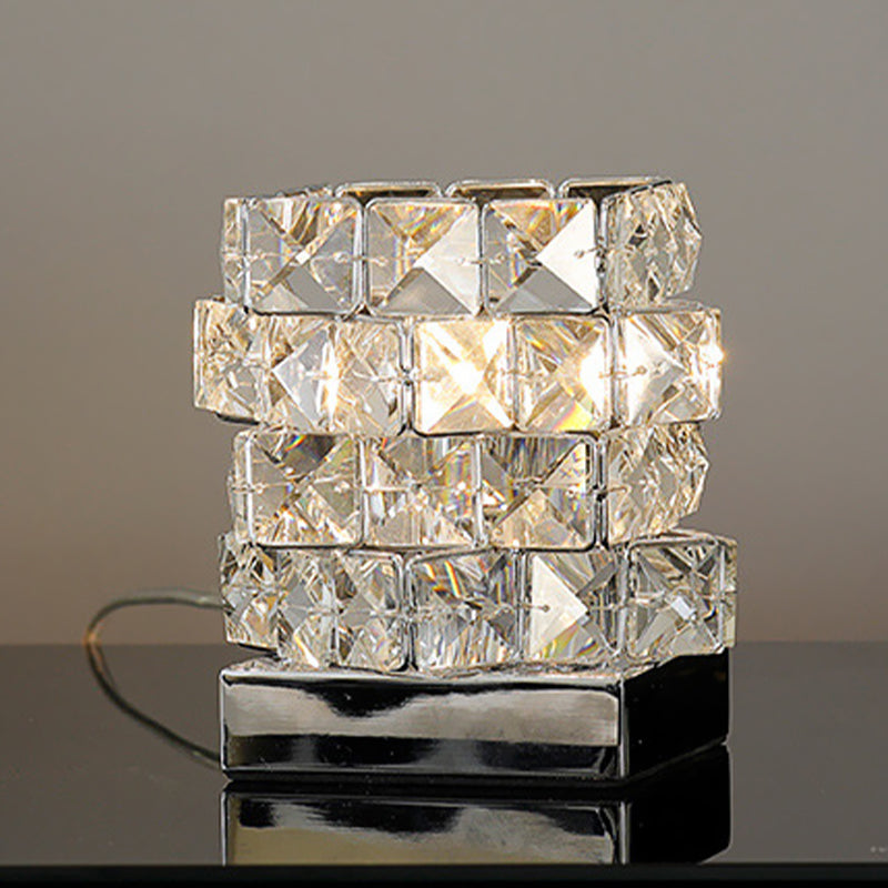 Cubelle – Moderne Kristall-Mini-Lampe im Rubik's Cube Design