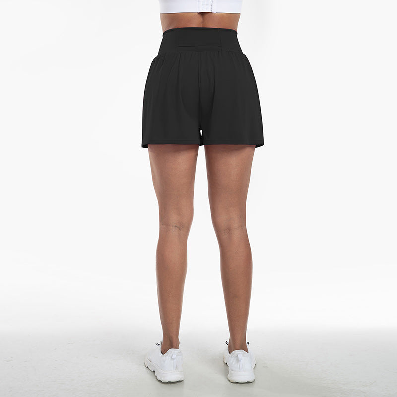 Rebecca - Højtaljede sportsshorts