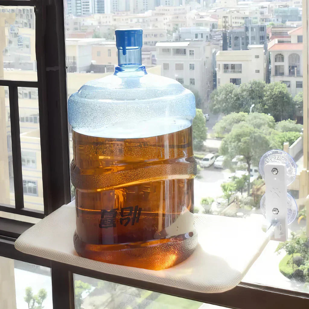 Zusammenklappbare Fensterhängematte für Katzen mit abnehmbarem Bezug und stabiler Halterung