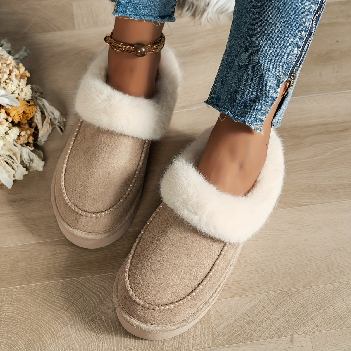 Kim - Chaussons antidérapants