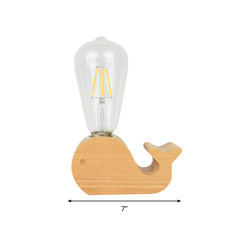 Zoodara – Charmante Tier-Schreibtischlampe mit Glasschirm