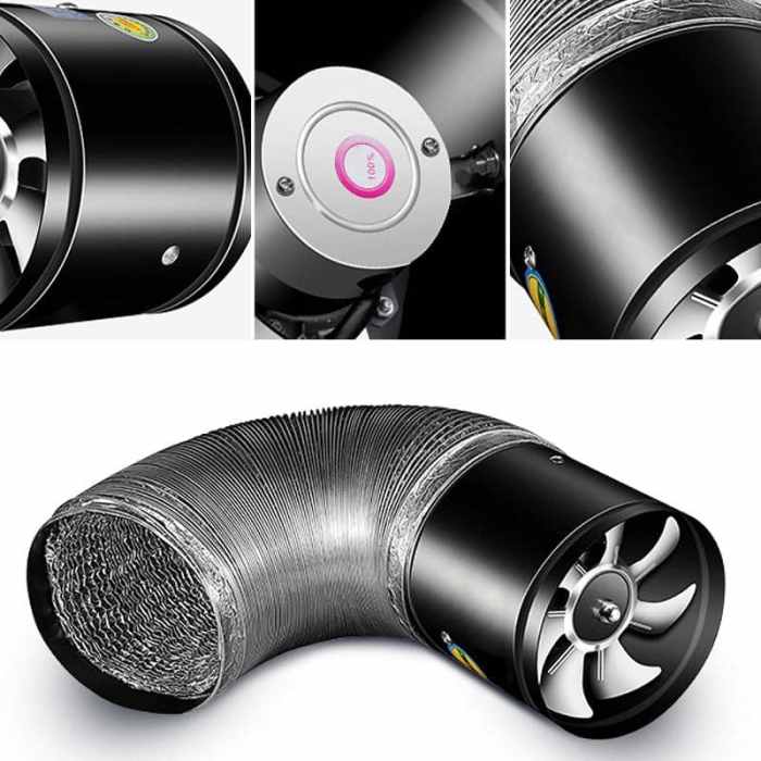 AeroBreeze - Zylindrischer Tischventilator mit Metallgitter