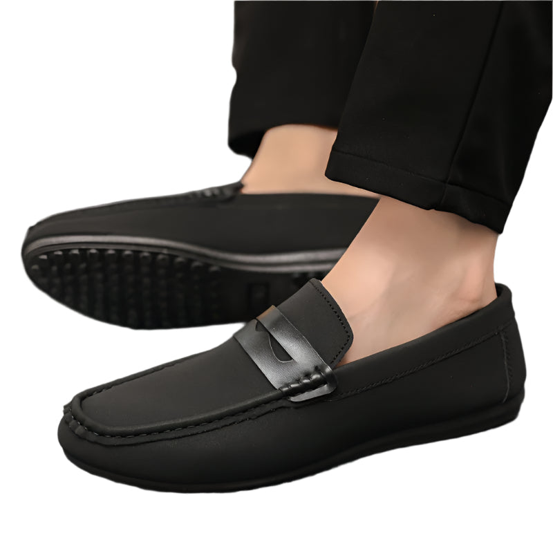 Raymund – Klassische Slip-On Loafers mit runder Spitze
