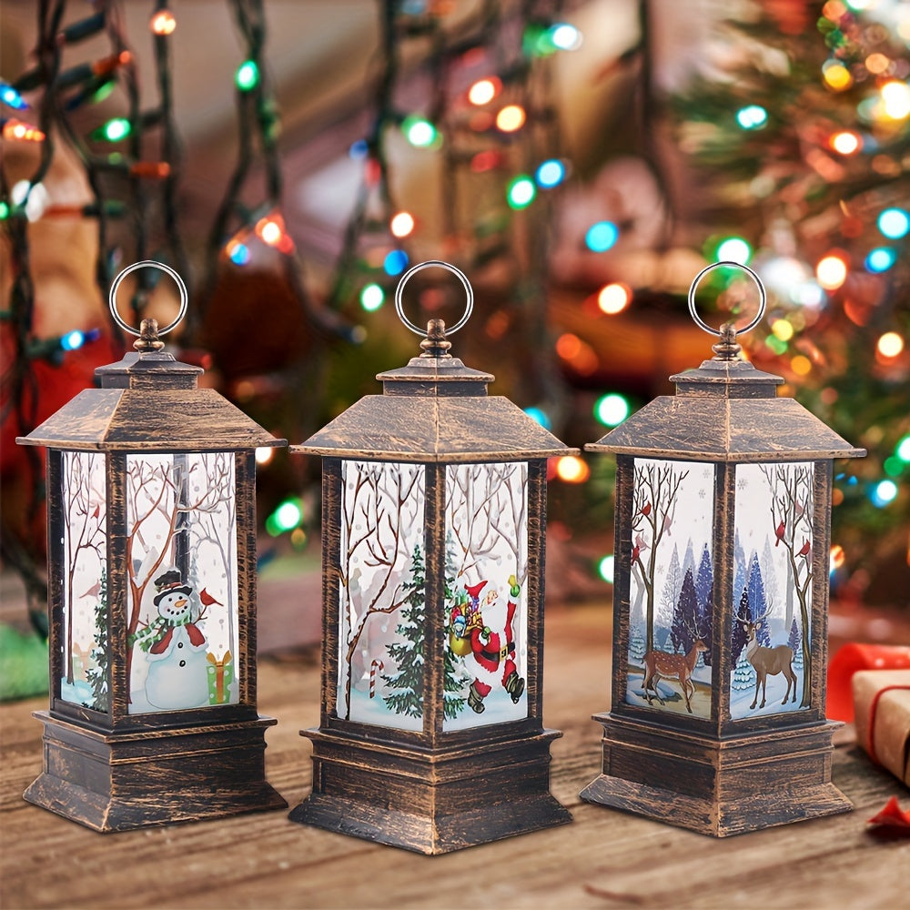 3 Sets | Weihnachtsständer Kleine Windlichter
