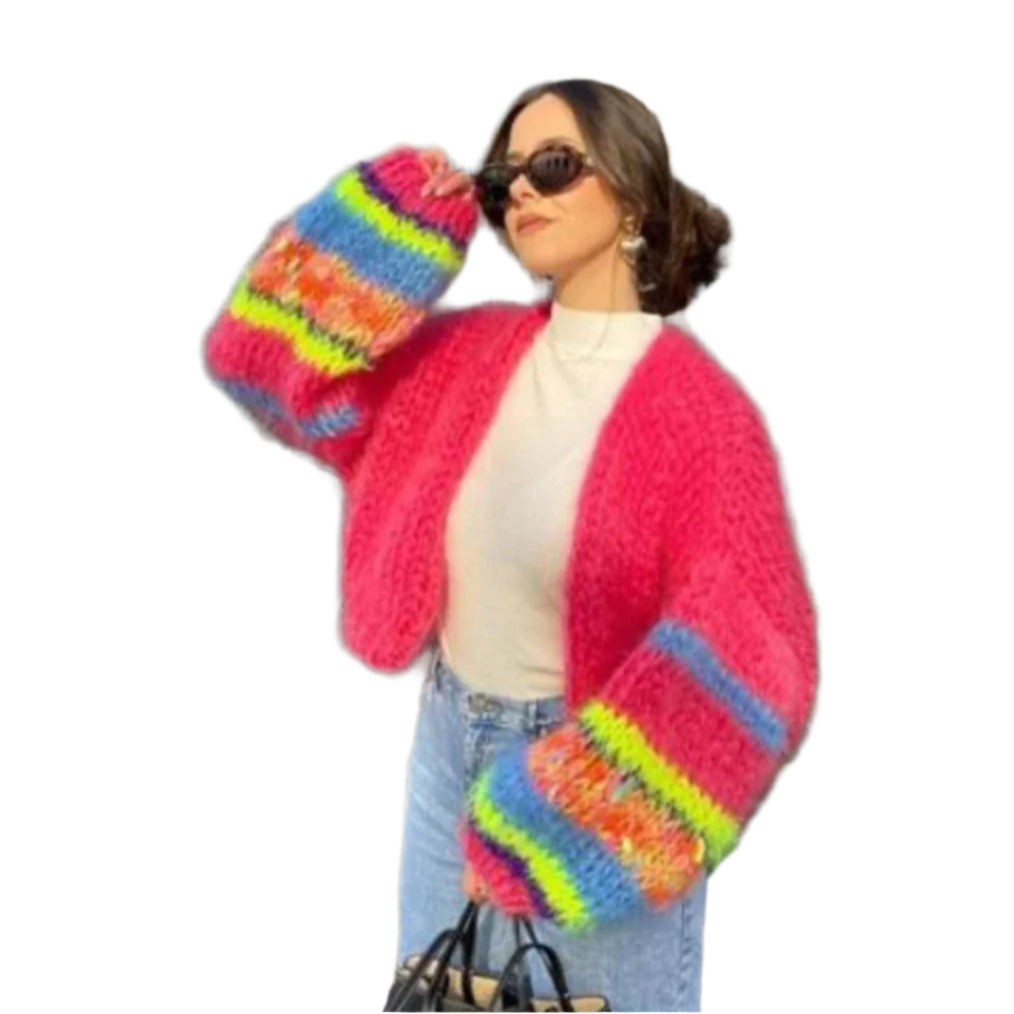 Kate - Chaqueta de punto colorida