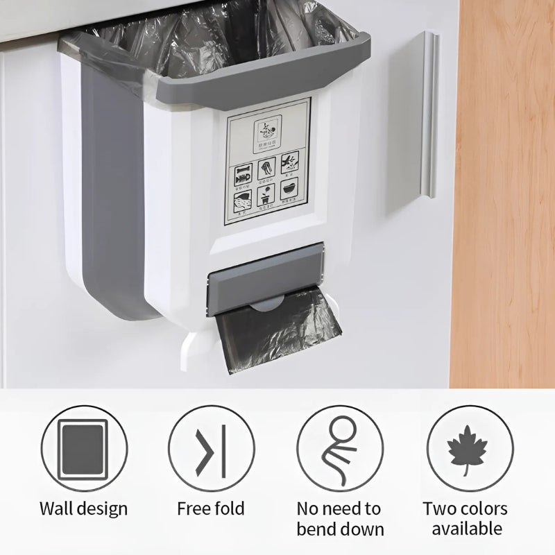 FlexBin faltbarer Hänge-Mülleimer – Platzsparende und tragbare Abfalllösung
