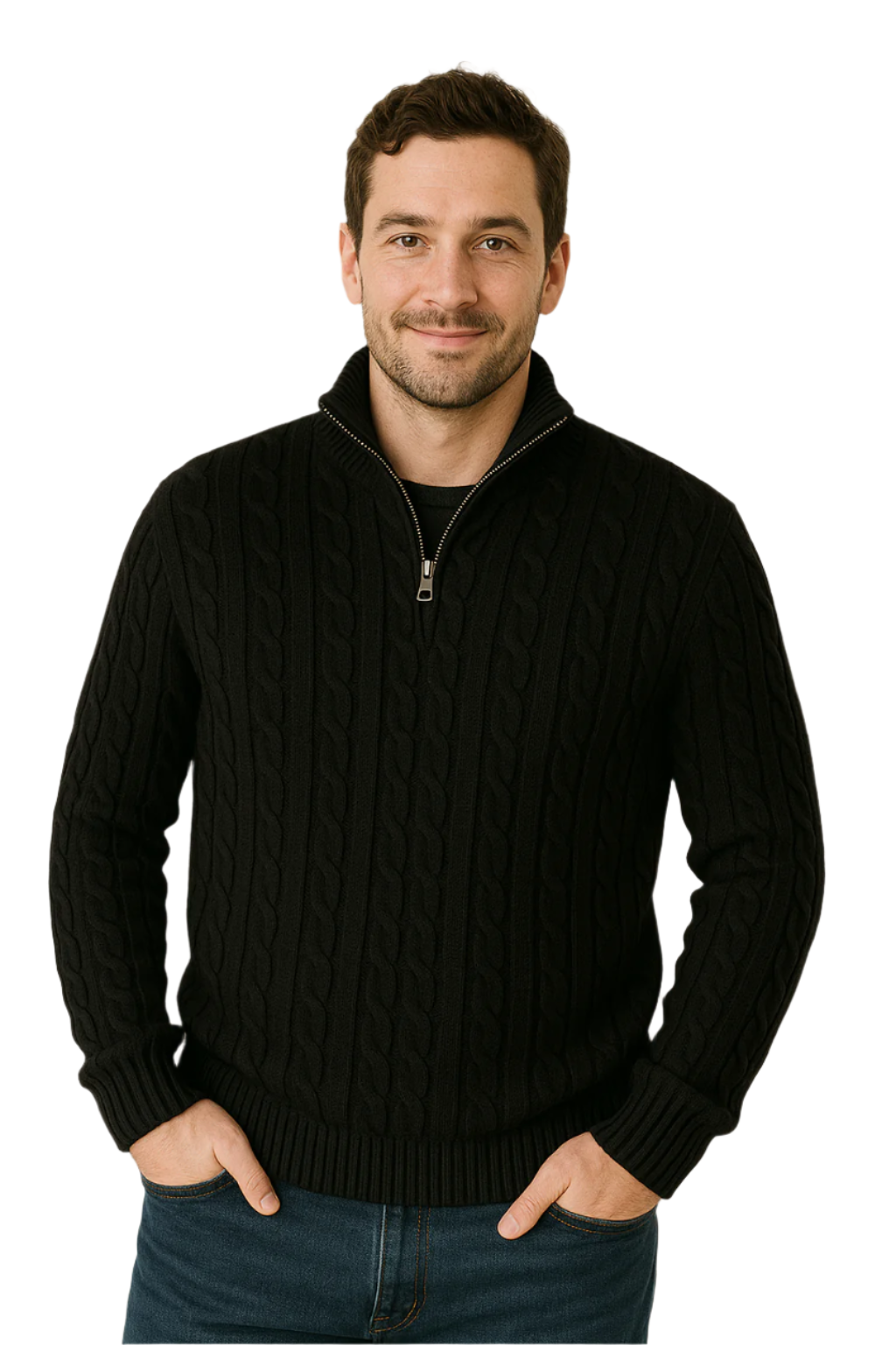 Albert - Kabelstrickpullover