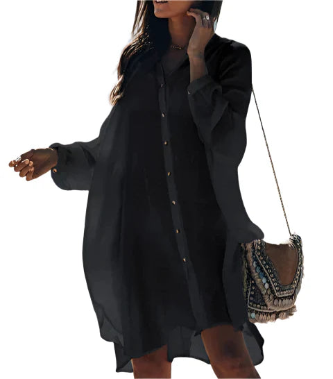 Violett - Bikini-Überwurf