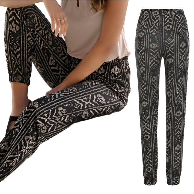 Arendse - Boho bukser med print