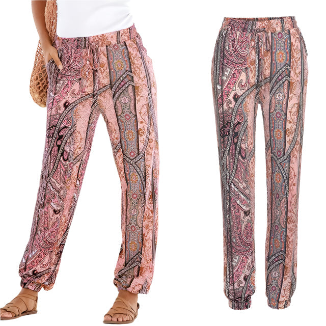 Arendse - Boho bukser med print