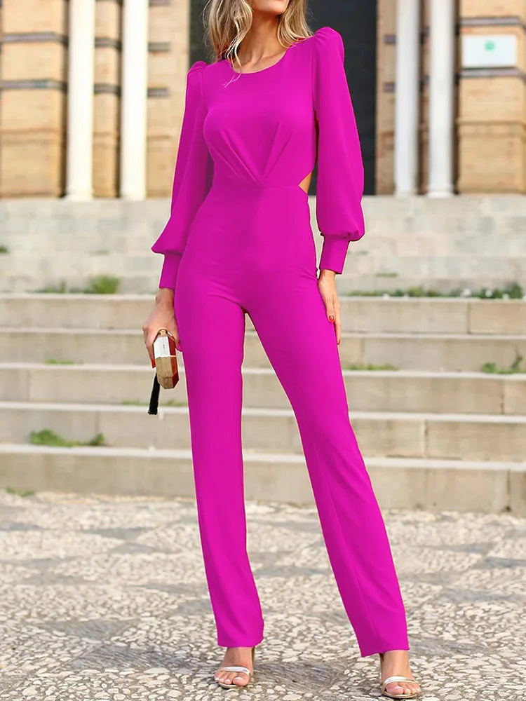 Rebekka - Sofistizierter Jumpsuit mit eleganten Ärmeln