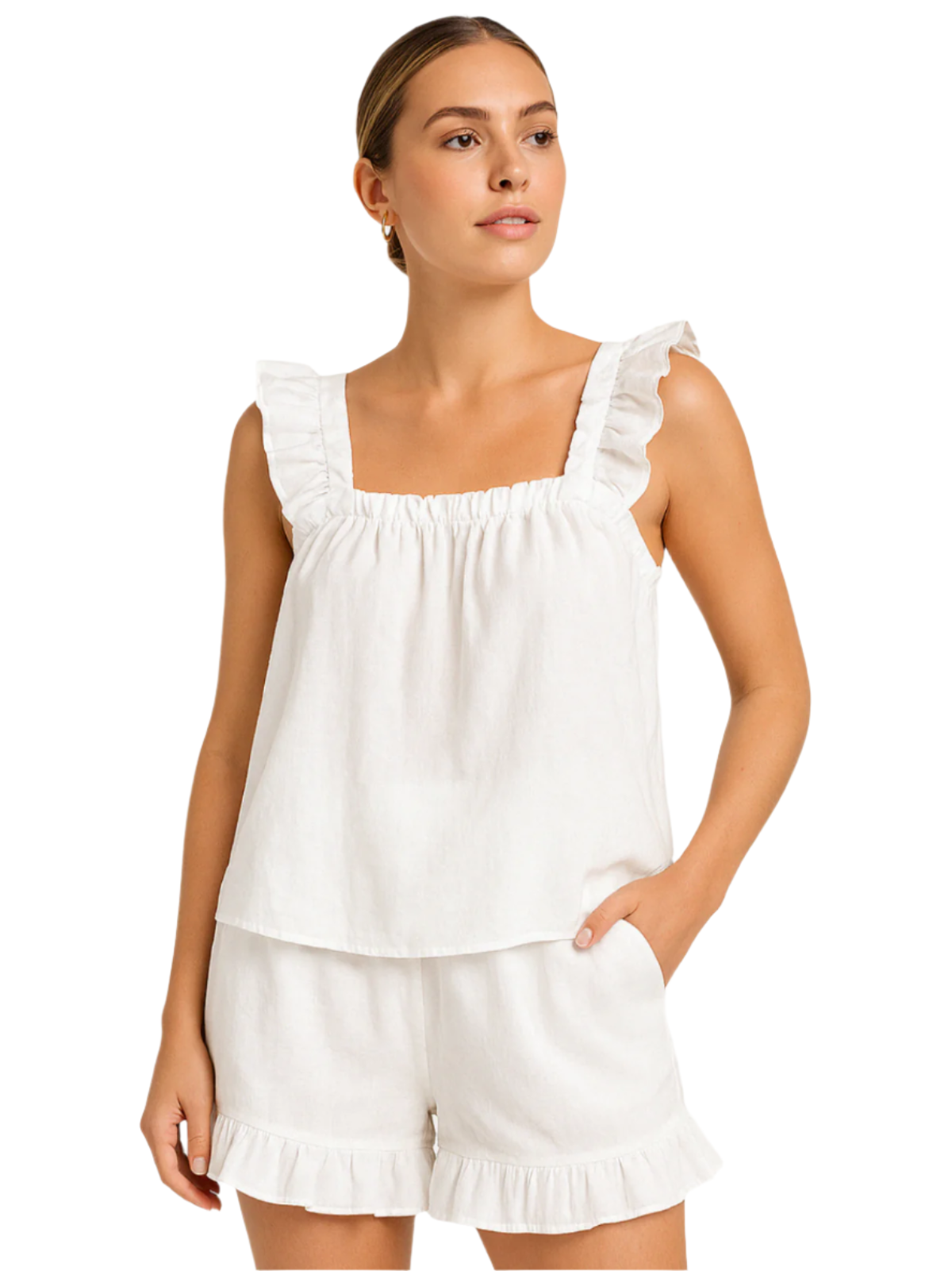 Adelle – Bequemes zweiteiliges Pyjamset-Set
