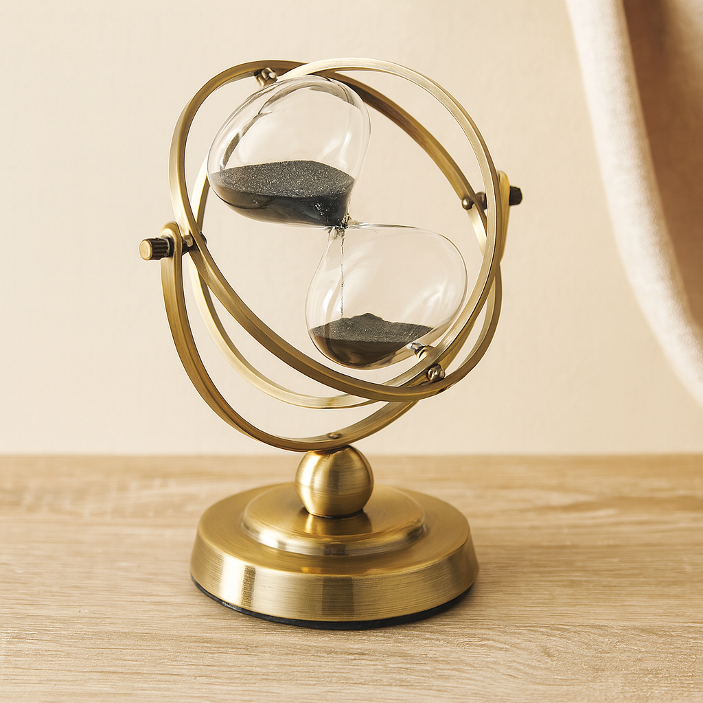 Auravé – Luxuriöse goldene Glasiur mit Marmorbasis