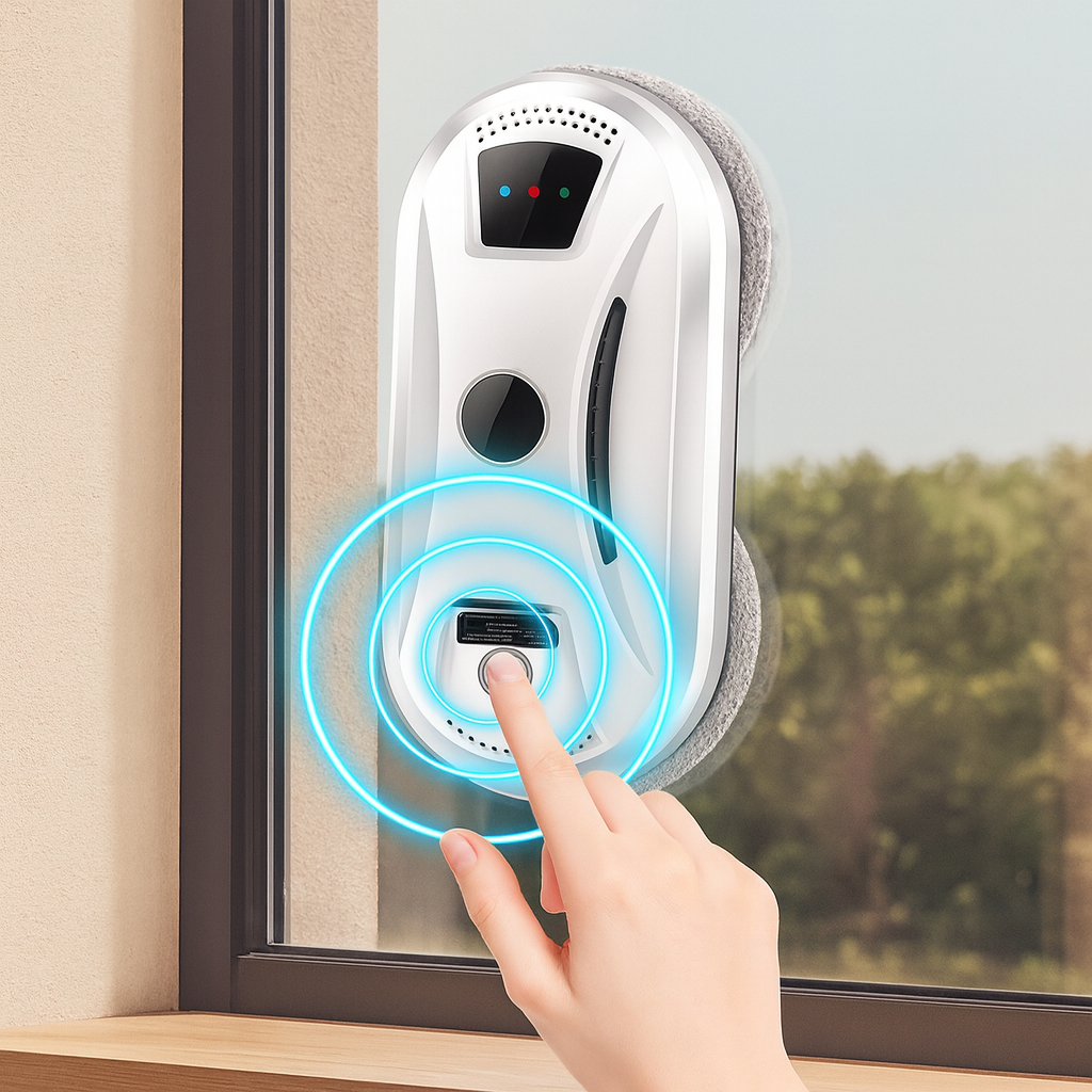 Ultradünner Fensterputz-Saugroboter