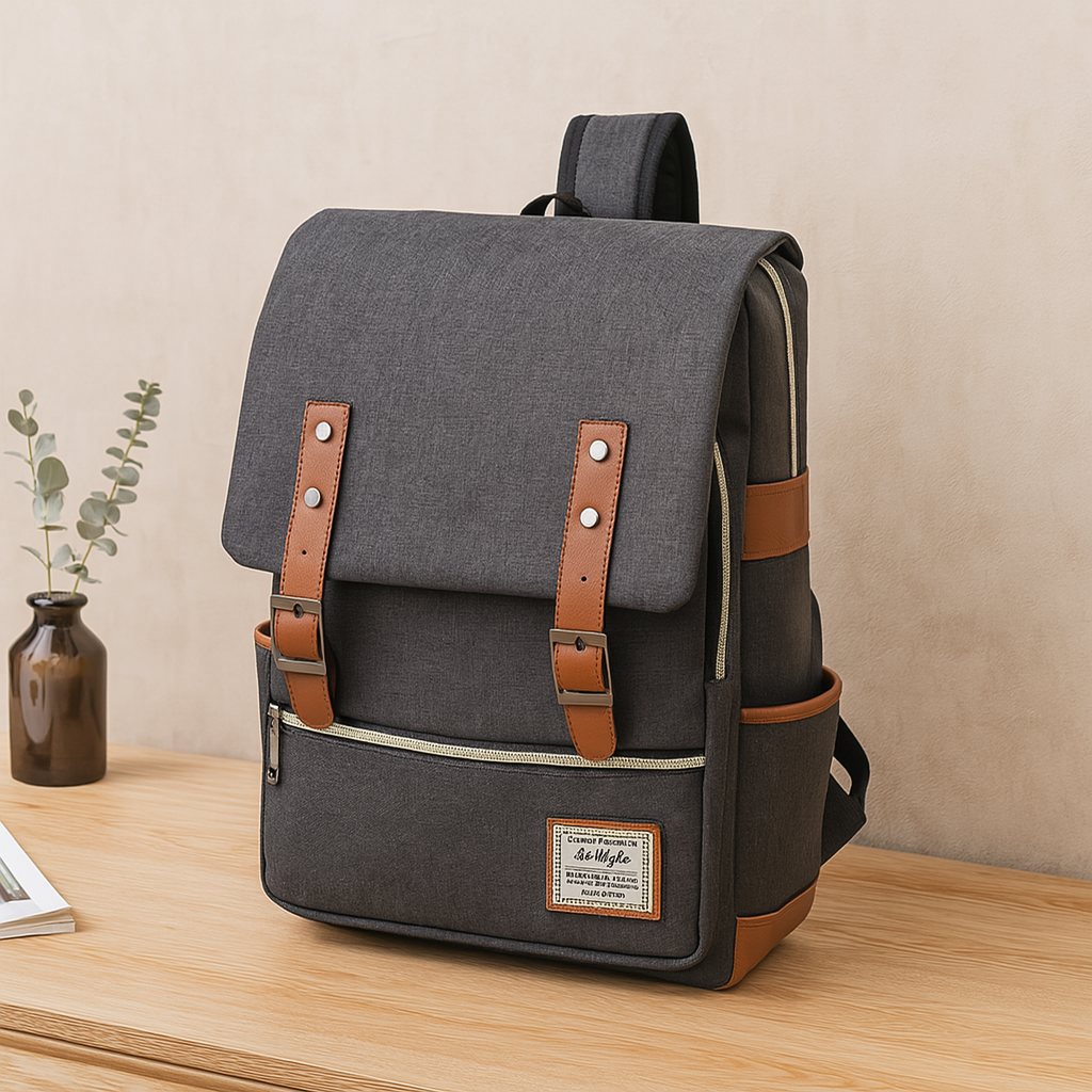 Borsa da esterno robusta per donna e uomo con scomparto per laptop