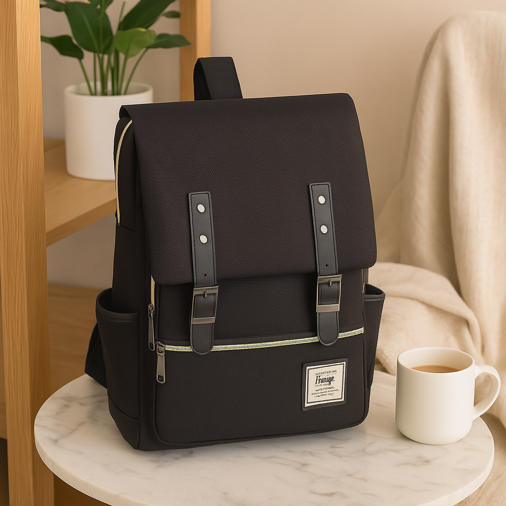 Borsa da esterno robusta per donna e uomo con scomparto per laptop