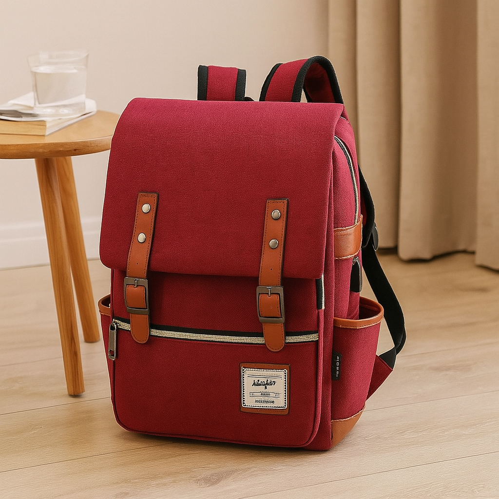 Borsa da esterno robusta per donna e uomo con scomparto per laptop