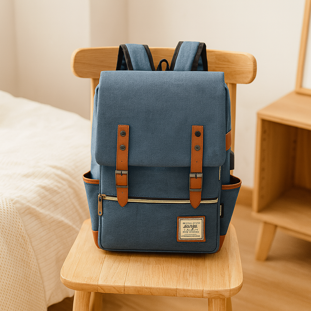 Borsa da esterno robusta per donna e uomo con scomparto per laptop