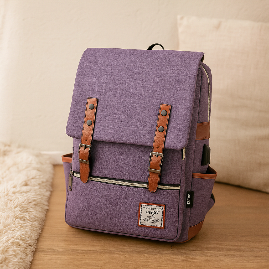 Borsa da esterno robusta per donna e uomo con scomparto per laptop