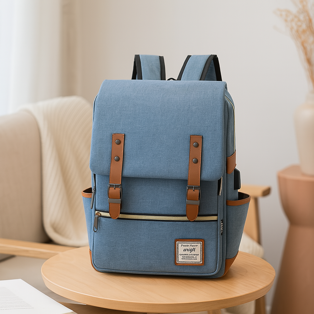 Borsa da esterno robusta per donna e uomo con scomparto per laptop