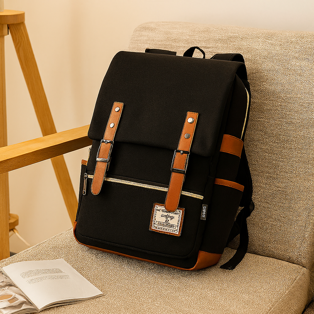 Borsa da esterno robusta per donna e uomo con scomparto per laptop