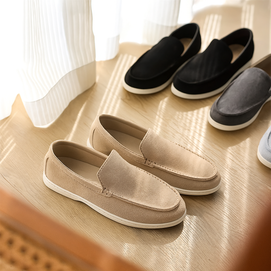 Atmungsaktive Mesh-Loafer für Herren – Leichte Sommerschuhe zum Hineinschlüpfen