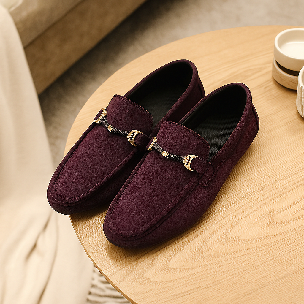 Elijah Wildleder-Mokassin-Loafer – Flexible und stylische Herrenschuhe