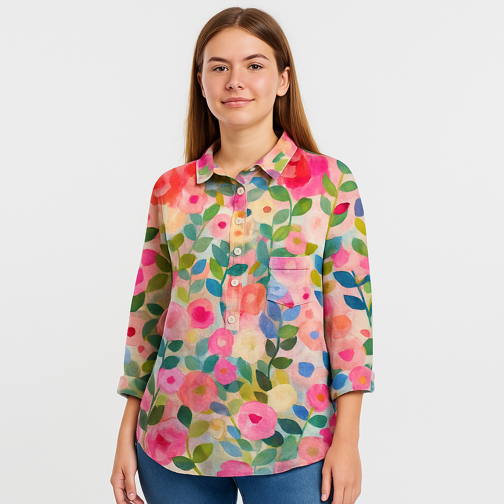 Rebecca - Blusa de flores