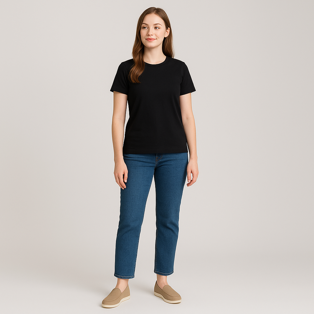 Nora - Mocasín de ante con suelas blancas