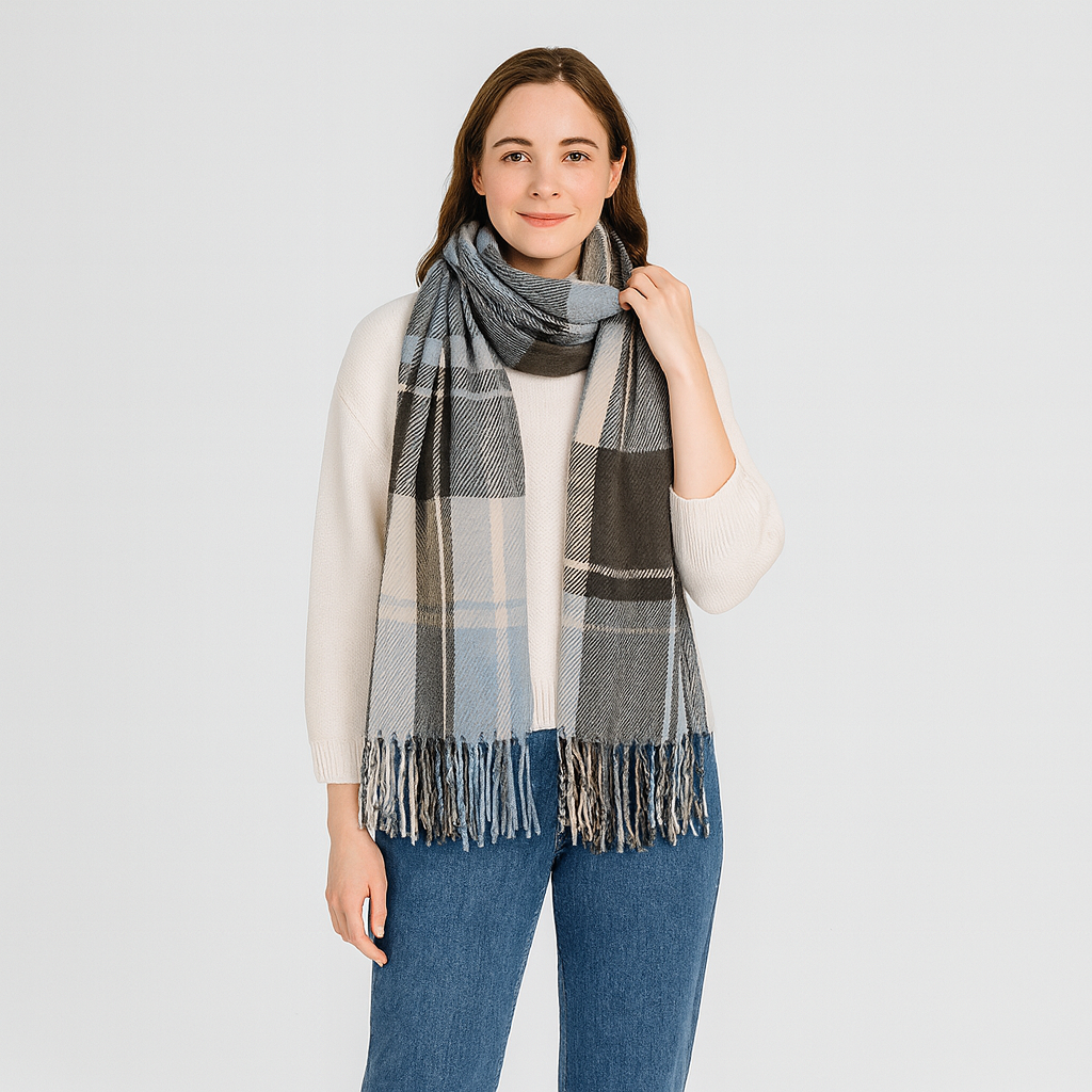 Sofia | Bufanda de invierno extragrande con tejido suave