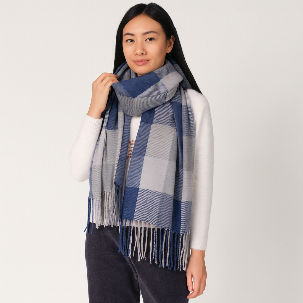 Sofia | Bufanda de invierno extragrande con tejido suave