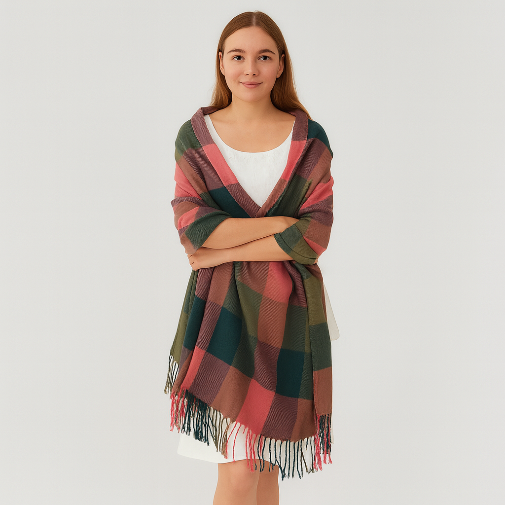 Sofia | Bufanda de invierno extragrande con tejido suave