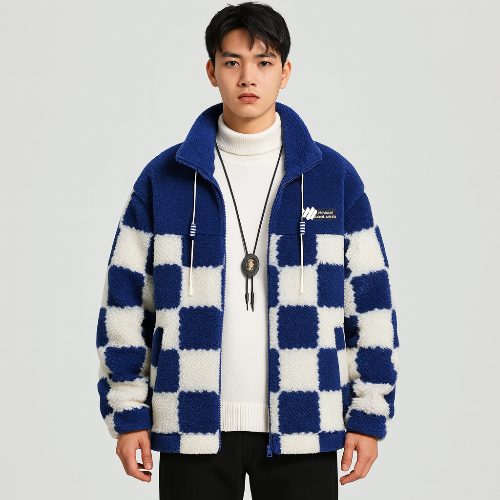 Magnus | Unisex-Wintermantel aus Lammwolle mit Fleecefutter