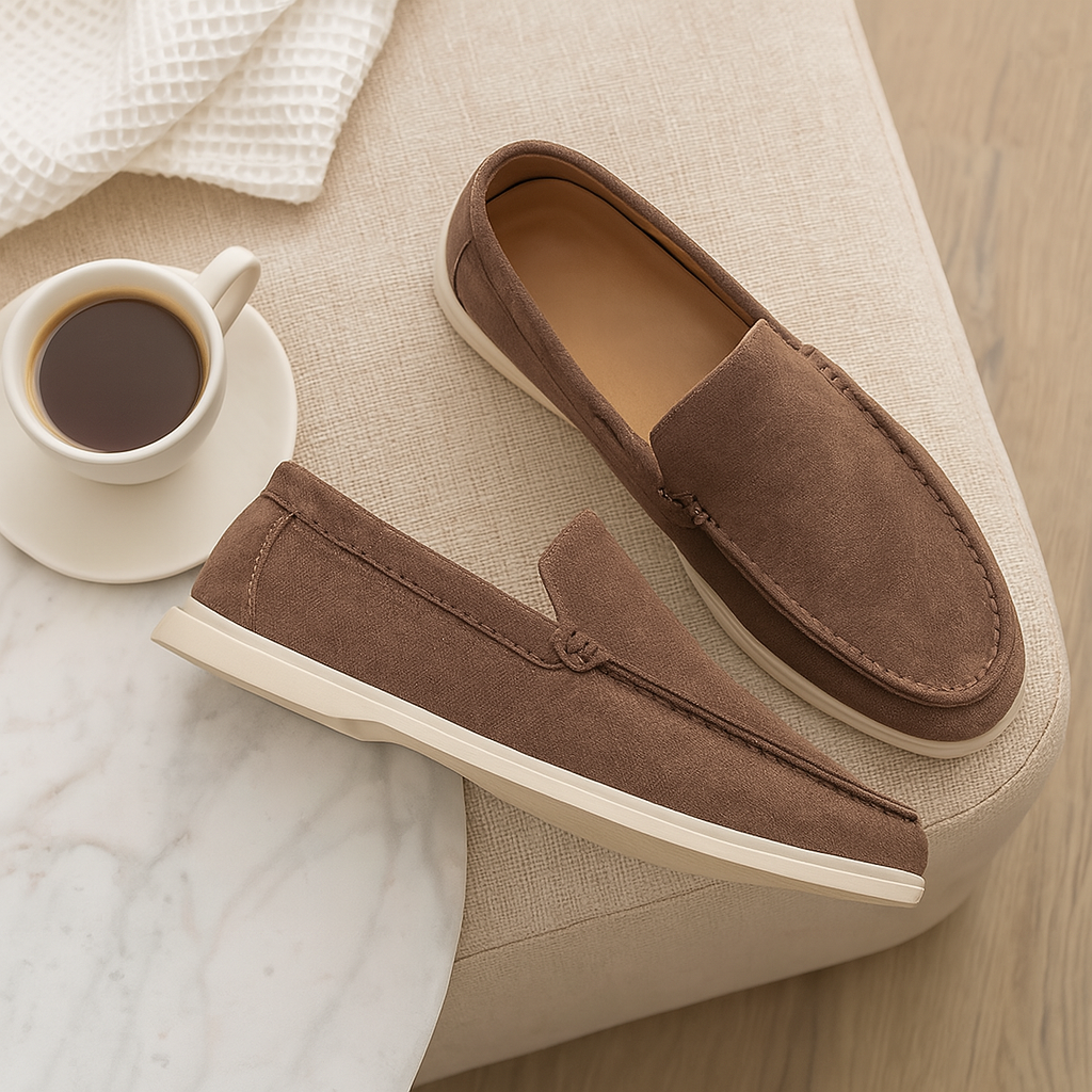 Bruno Classic Suede Loafers – Håndlavede herresko