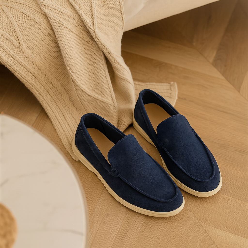 Bruno Classic Suede Loafers – Håndlavede herresko