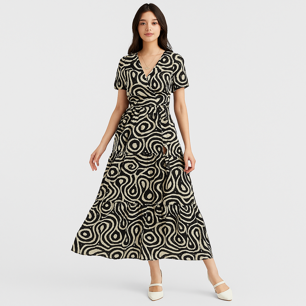 Maxikleid – Auffälliger Schnitt für Sommeranlässe