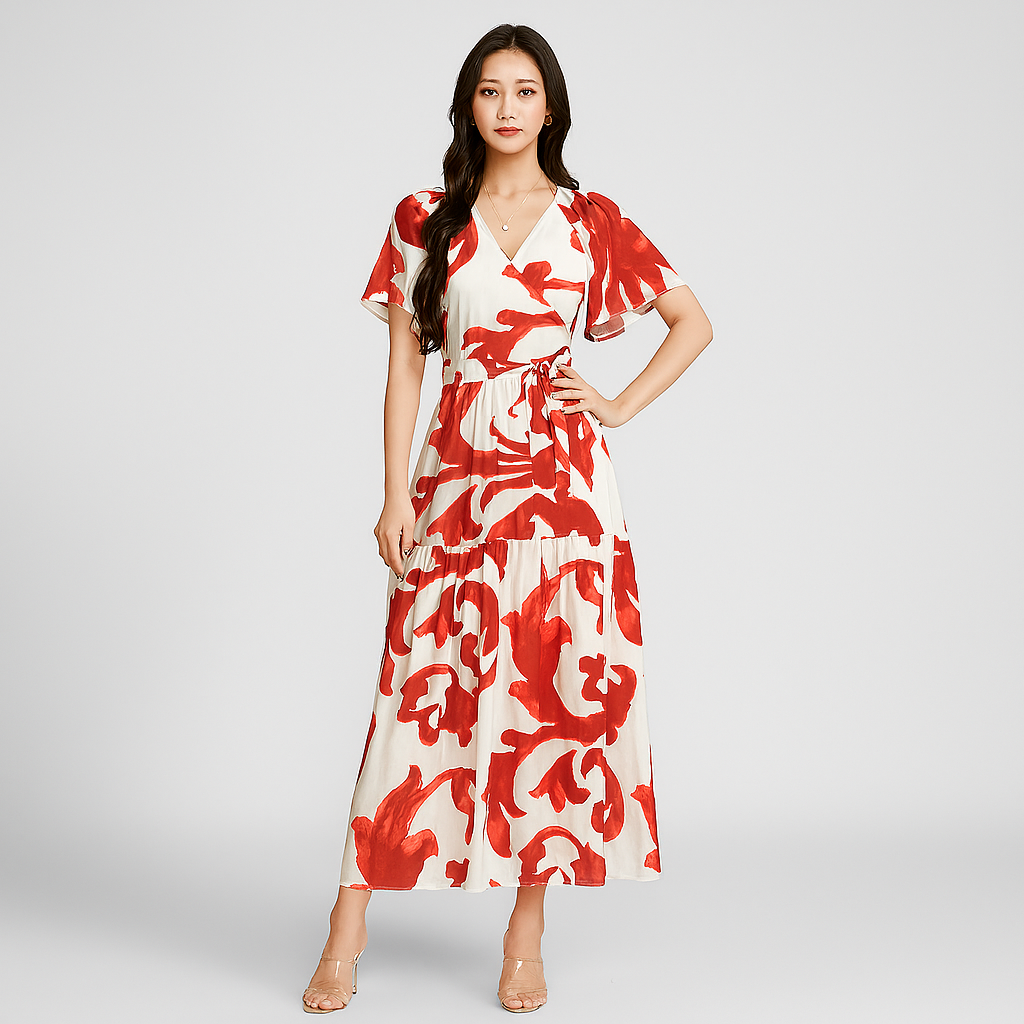 Maxikleid – Auffälliger Schnitt für Sommeranlässe