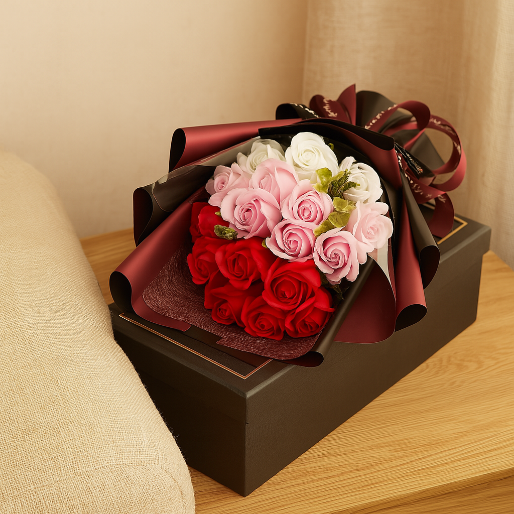 Petalure – Handgefertigter Rosenstrauß