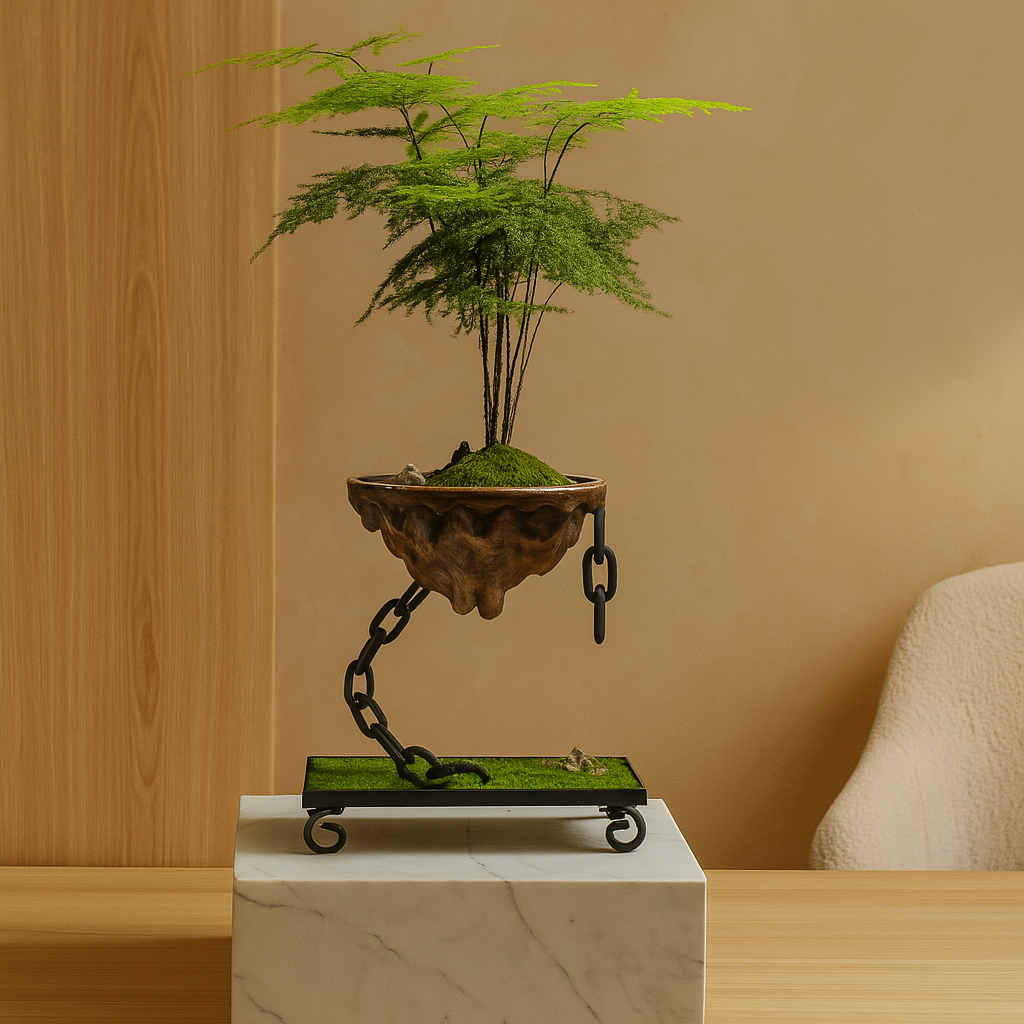 StoneBloom – Elegante hängende Pflanzkiste für ein schickes Gemüse