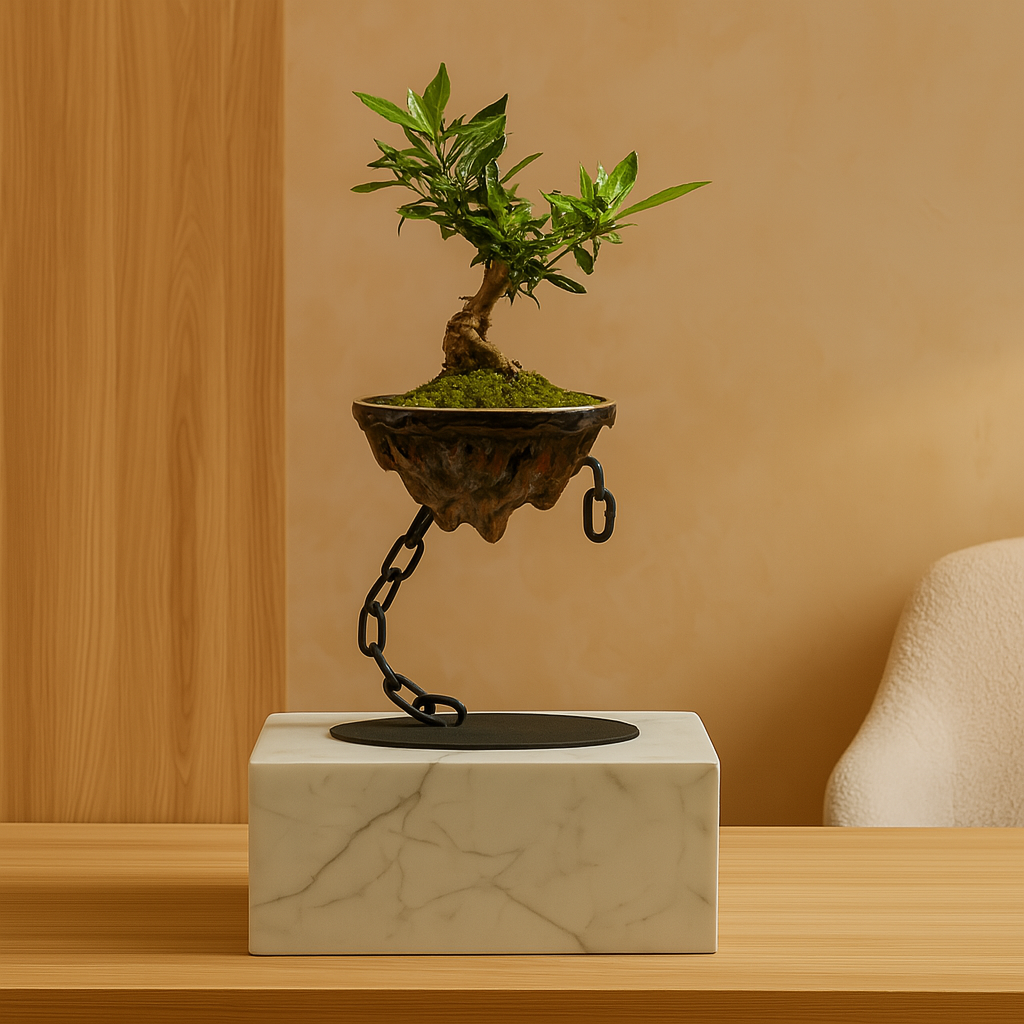 StoneBloom – Elegante hängende Pflanzkiste für ein schickes Gemüse